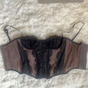 Urban Outfitters Out from Under Corset Black S